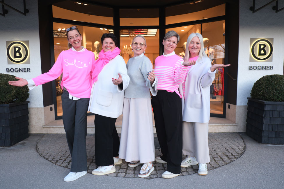 Innenansicht des BOGNER Store Rottach-Egern